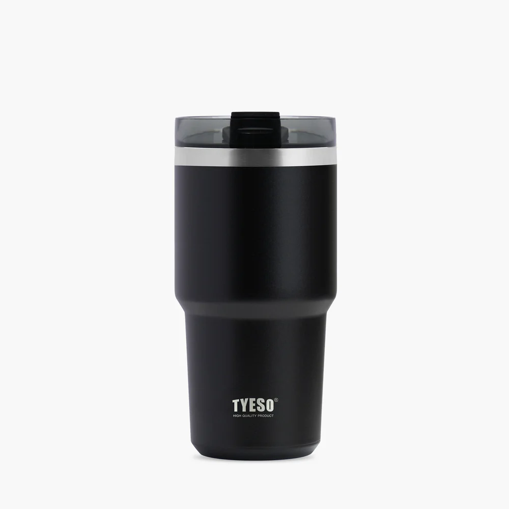 TYESO Stainless Steel Tumbler with Straw