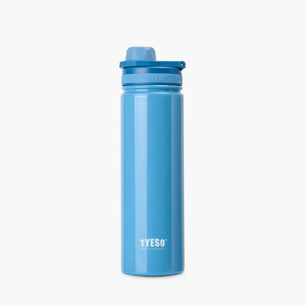TYESO Stainless Steel Sports Bottle With Handle