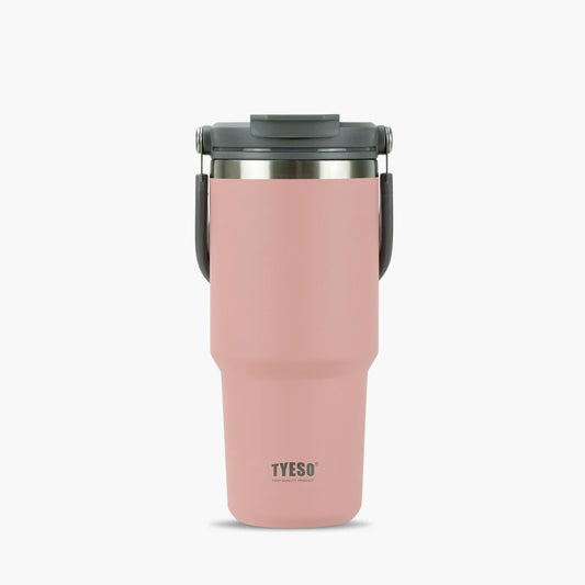 TYESO ROAM Stainless Steel Tumbler with 2-in-1 Lid and Straw